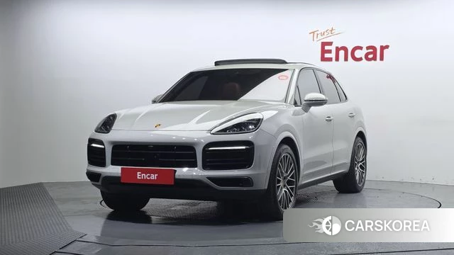 Porsche Cayenne (PO536) 2023 Серебристо-серый из Кореи