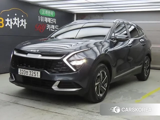 Kia Sportage 5th Generation Hybrid 2022 Серый из Кореи