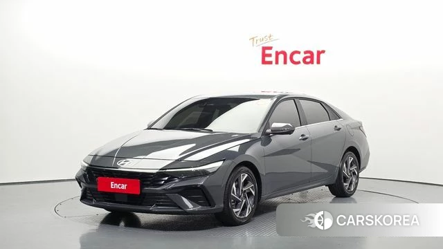 Hyundai The New Avante (CN7) 2024 Серый из Кореи