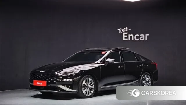 Kia K8 Hybrid 2022 Черный из Кореи