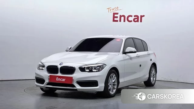 BMW 1 Series (F20) 2018 Белый из Кореи