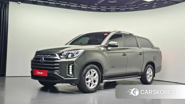 Ssangyong The New Rexton Sports Cannes 2022 Светло-зеленый из Кореи