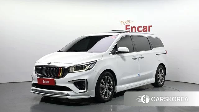 Kia The New Carnival 2019 Белый из Кореи