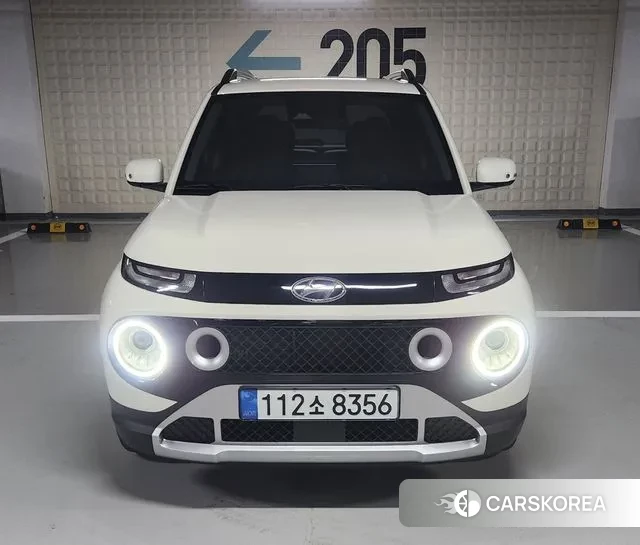 Hyundai Casper 2023 Белый из Кореи