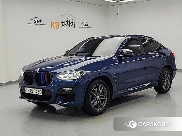 BMW X4 (G02) 2020 Синий из Кореи