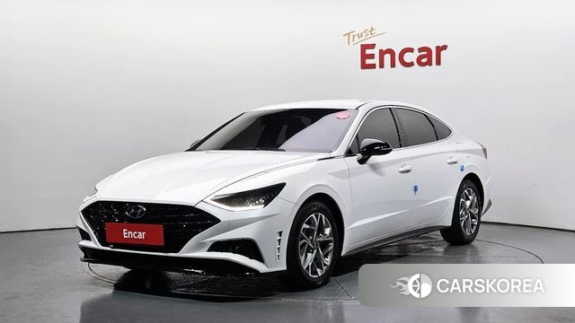 Hyundai Sonata (DN8) 2022 Белый из Кореи