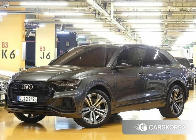 Audi Q8 (4M) 2023 Серый из Кореи