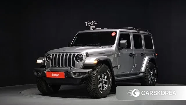 Jeep Wrangler (JL) 2019 Серебряный из Кореи