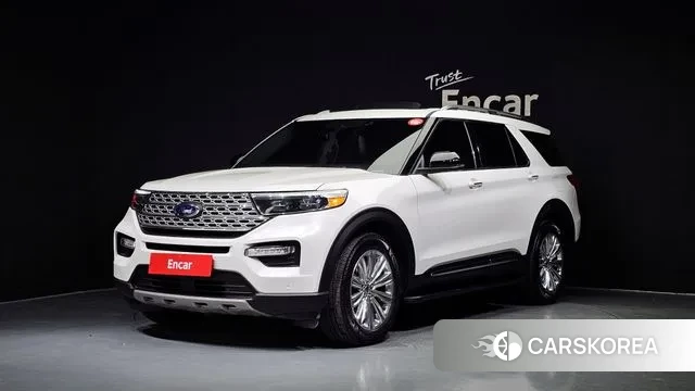 Ford Explorer 6th Generation 2022 Белый из Кореи