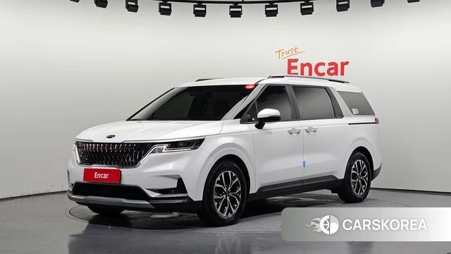 Kia Carnival 4th generation 2021 Белый из Кореи