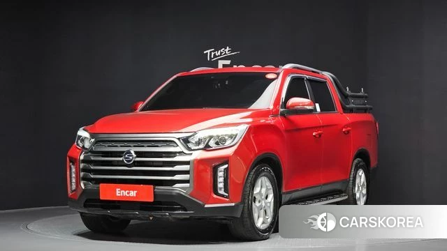 Ssangyong The New Rexton Sports Cannes 2023 Красный из Кореи