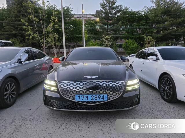 Genesis Electrified G80 (RG3) 2021 Черный из Кореи
