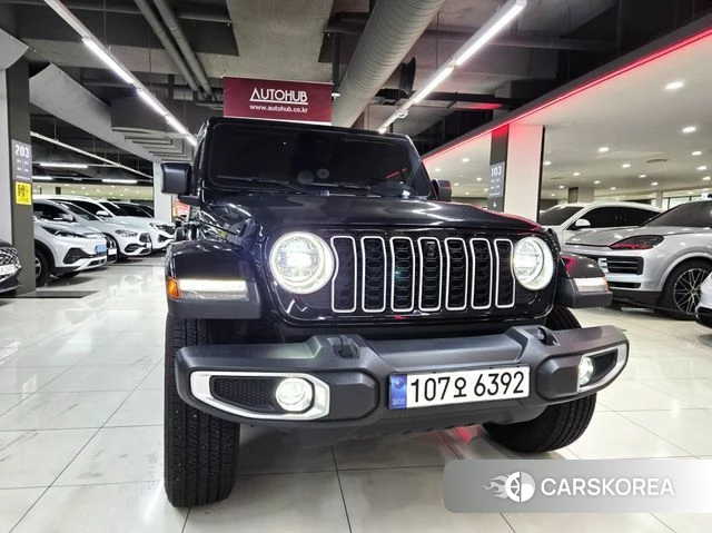 Jeep Wrangler (JL) 2024 Черный из Кореи