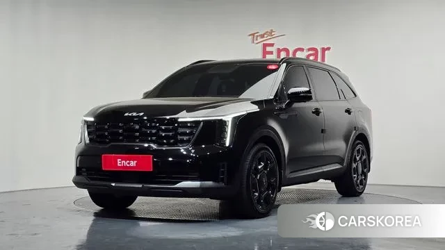 Kia The New Sorento 4th Generation 2025 Черный из Кореи