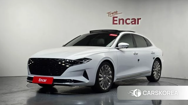 Hyundai The New Grandeur IG Hybrid 2021 Белый из Кореи