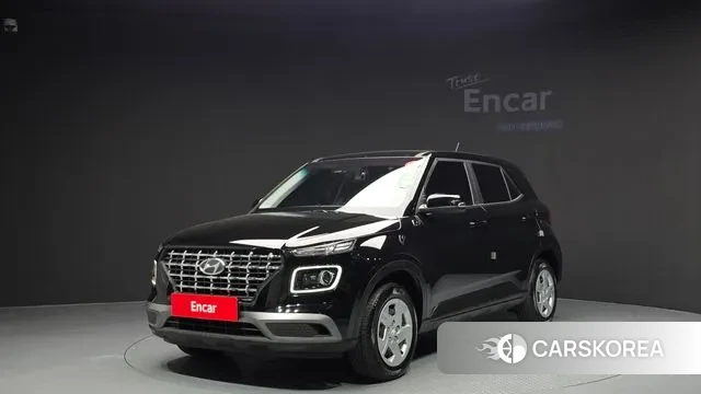 Hyundai Venue 2021 Черный из Кореи