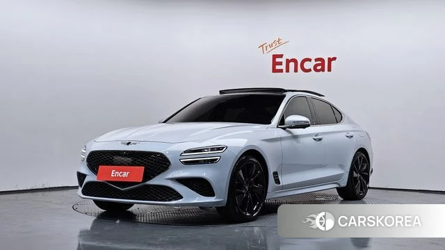 Genesis The New G70 2021 Светло-серебряный цвет из Кореи