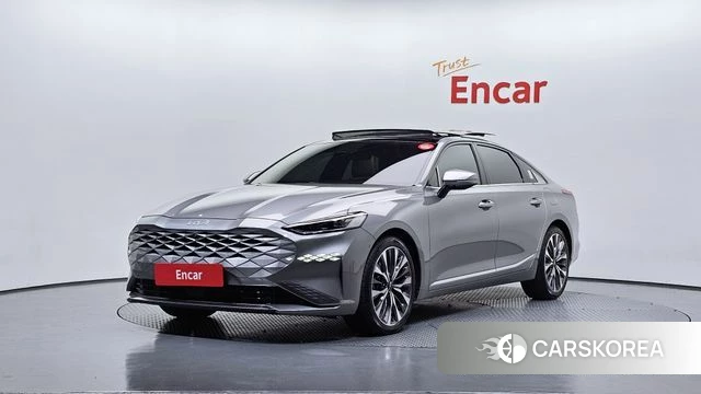Kia K8 2021 Серебряный из Кореи