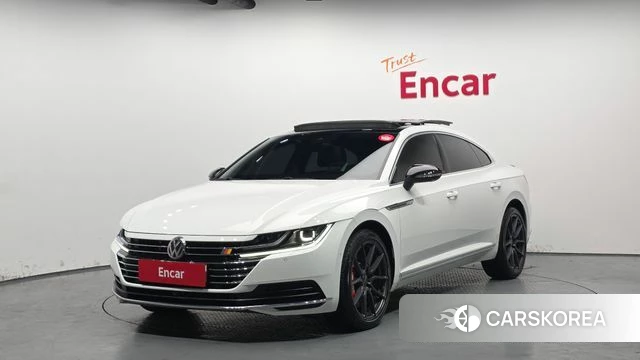 Volkswagen Arteon 2019 Белый из Кореи
