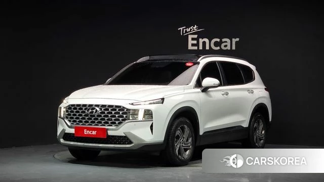 Hyundai The New Santa Fe 2021 Белый из Кореи
