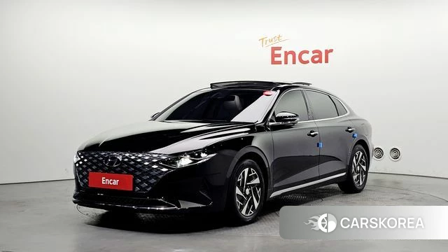 Hyundai The New Grandeur IG Hybrid 2021 Черный из Кореи