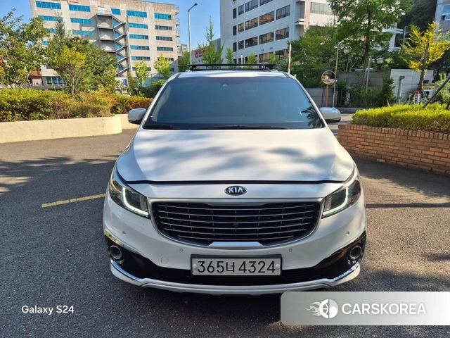 Kia All New Carnival 2018 Жемчужный цвет из Кореи