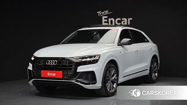 Audi Q8 (4M) 2022 Белый из Кореи