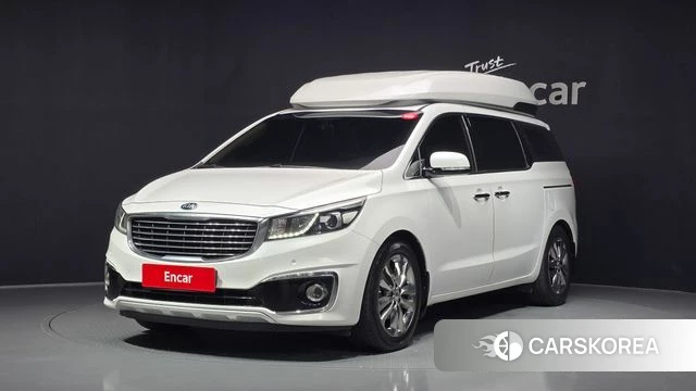 Kia All New Carnival 2018 Белый из Кореи