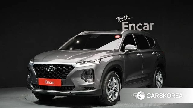 Hyundai Santa Fe TM 2019 Серый из Кореи