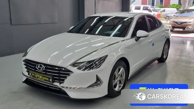 Hyundai Sonata (DN8) 2019 Белый из Кореи
