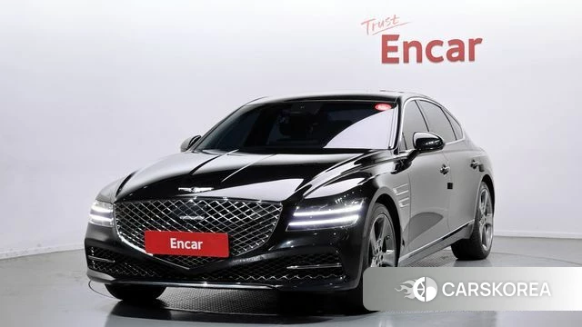 Genesis G80 (RG3) 2021 Черный из Кореи