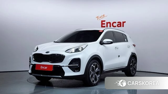 Kia Sportage The Bold 2019 Белый из Кореи