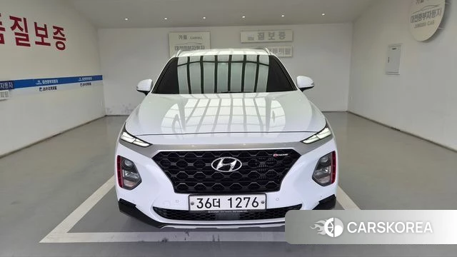Hyundai Santa Fe TM 2018 Белый из Кореи