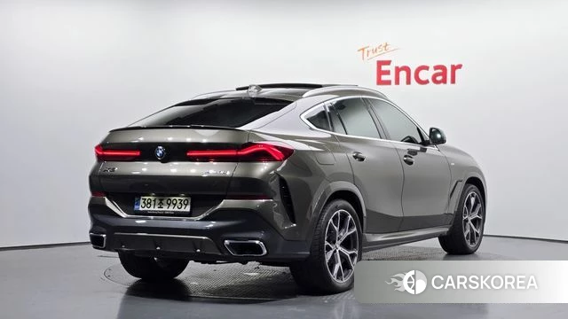 BMW X6 (G06) 2022 Серый из Кореи