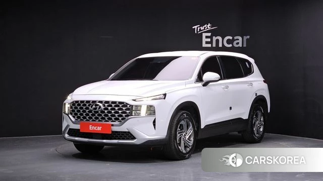 Hyundai The New Santa Fe 2021 Белый из Кореи