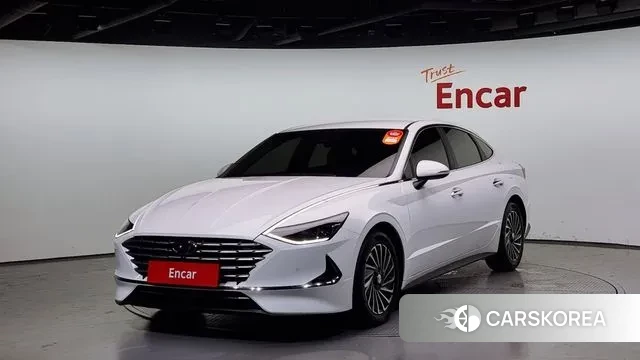 Hyundai Sonata Hybrid (DN8) 2020 Белый из Кореи