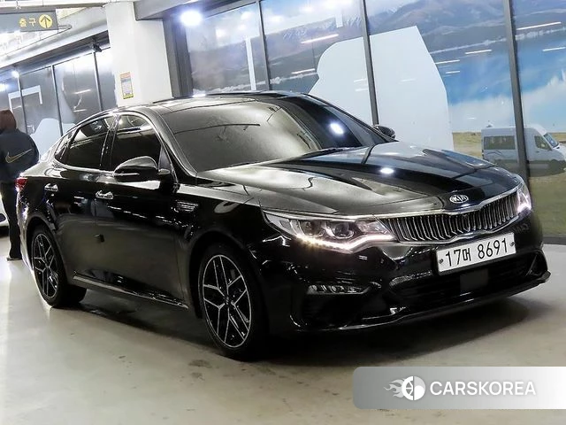 Kia The New K5 2nd generation 2018 Черный из Кореи