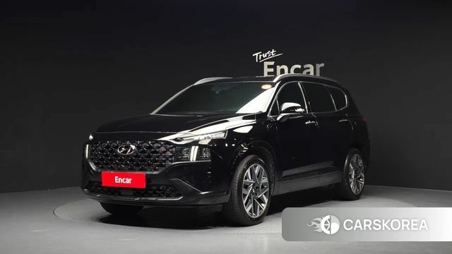 Hyundai The New Santa Fe 2021 Черный из Кореи