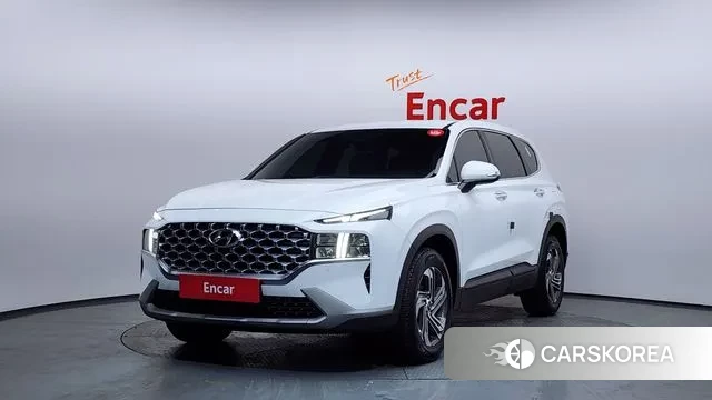 Hyundai The New Santa Fe 2021 Белый из Кореи