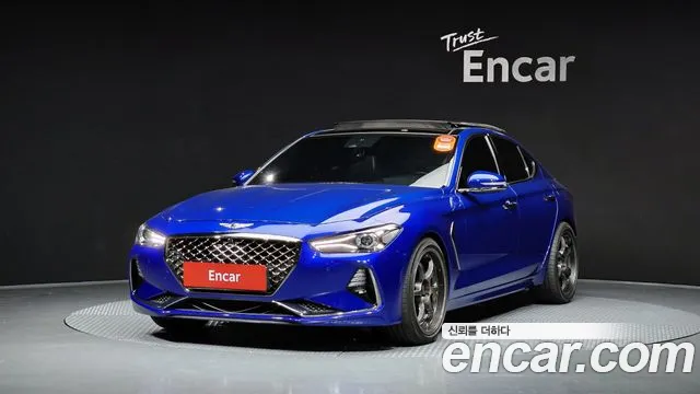 Genesis G70 2018 Синий из Кореи
