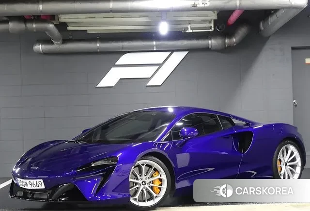 McLaren Artura 2024 Фиолетовый из Кореи