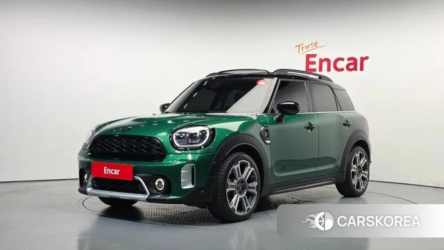Mini Cooper S Countryman 2022 Зеленый из Кореи