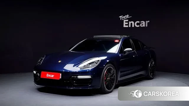 Porsche Panamera (971) 2019 Синий из Кореи
