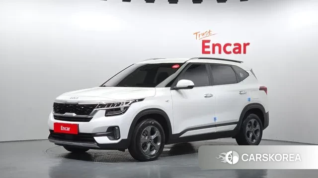 Kia Seltos 2021 Белый из Кореи