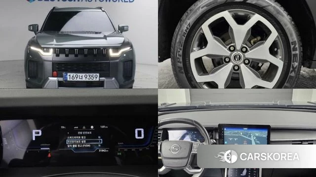 Ssangyong Torres 2023 Серый из Кореи