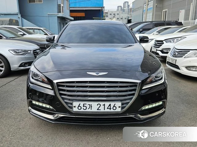 Genesis G80 2018 Черный из Кореи