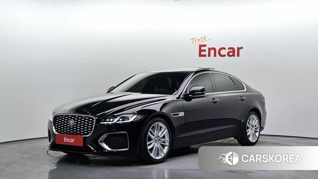 Jaguar XF (X260) 2022 Черный из Кореи
