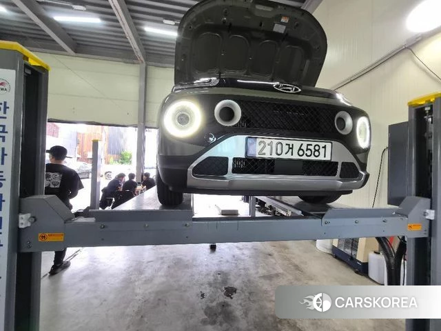 Hyundai Casper 2022 Зеленый из Кореи