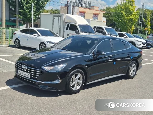 Hyundai Sonata (DN8) 2019 Черный из Кореи