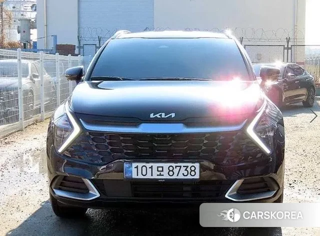Kia Sportage 5th Generation Hybrid 2024 Черный из Кореи